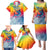 Fishing Dad Family Matching Puletasi and Hawaiian Shirt Fast Sharp and Strong Like a Sailfish