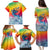 Fishing Dad Family Matching Puletasi and Hawaiian Shirt Fast Sharp and Strong Like a Sailfish