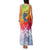 Fishing Dad Family Matching Tank Maxi Dress and Hawaiian Shirt Fast Sharp and Strong Like a Sailfish