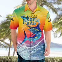 Fishing Dad Hawaiian Shirt Fast Sharp and Strong Like a Sailfish