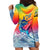 Fishing Dad Hoodie Dress Fast Sharp and Strong Like a Sailfish