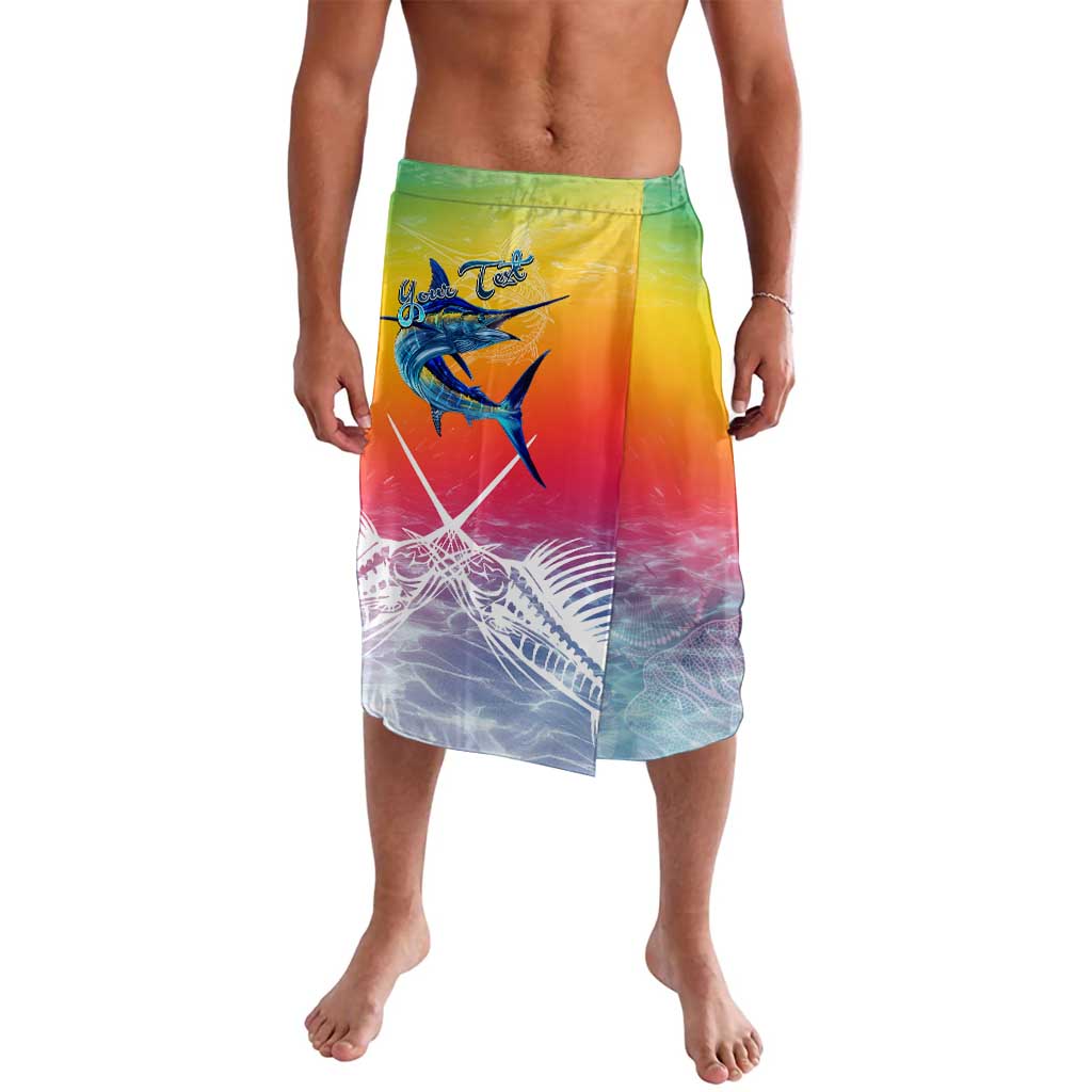 Fishing Dad Lavalava Fast Sharp and Strong Like a Sailfish