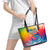 Fishing Dad Leather Tote Bag Fast Sharp and Strong Like a Sailfish