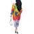 Fishing Dad Off The Shoulder Long Sleeve Dress Fast Sharp and Strong Like a Sailfish