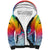 Fishing Dad Sherpa Hoodie Fast Sharp and Strong Like a Sailfish