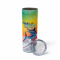 Fishing Dad Skinny Tumbler Fast Sharp and Strong Like a Sailfish