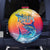 Fishing Dad Spare Tire Cover Fast Sharp and Strong Like a Sailfish