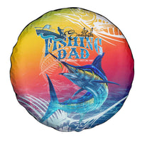 Fishing Dad Spare Tire Cover Fast Sharp and Strong Like a Sailfish