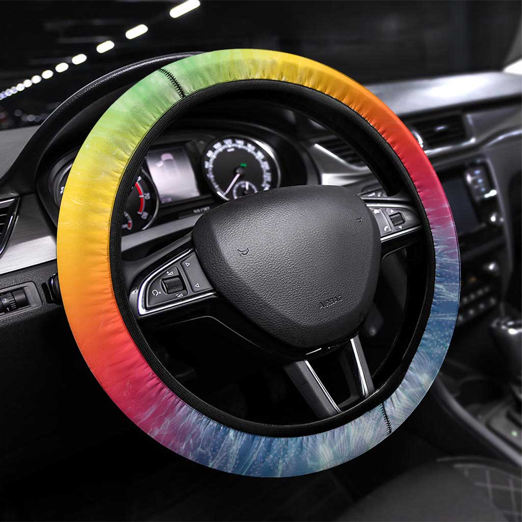 Fishing Dad Steering Wheel Cover Fast Sharp and Strong Like a Sailfish