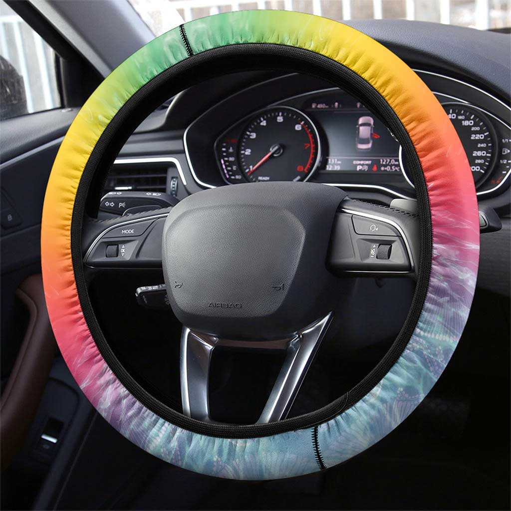 Fishing Dad Steering Wheel Cover Fast Sharp and Strong Like a Sailfish