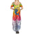 Fishing Dad Summer Maxi Dress Fast Sharp and Strong Like a Sailfish