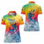 Fishing Dad Women Polo Shirt Fast Sharp and Strong Like a Sailfish