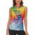 Fishing Dad Women Sleeveless Polo Shirt Fast Sharp and Strong Like a Sailfish