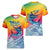 Fishing Dad Women V-Neck T-Shirt Fast Sharp and Strong Like a Sailfish
