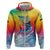 Fishing Dad Zip Hoodie Fast Sharp and Strong Like a Sailfish