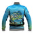 Reel Cool Dad Fishing Baseball Jacket Father Hooked on Love and Lakeside Moments