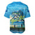 Reel Cool Dad Fishing Baseball Jersey Father Hooked on Love and Lakeside Moments