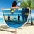 Reel Cool Dad Fishing Beach Blanket Father Hooked on Love and Lakeside Moments