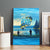 Reel Cool Dad Fishing Canvas Wall Art Father Hooked on Love and Lakeside Moments