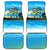 Reel Cool Dad Fishing Car Mats Father Hooked on Love and Lakeside Moments