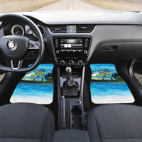 Reel Cool Dad Fishing Car Mats Father Hooked on Love and Lakeside Moments