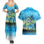 Reel Cool Dad Fishing Couples Matching Summer Maxi Dress and Hawaiian Shirt Father Hooked on Love and Lakeside Moments