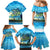 Reel Cool Dad Fishing Family Matching Mermaid Dress and Hawaiian Shirt Father Hooked on Love and Lakeside Moments