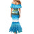 Reel Cool Dad Fishing Family Matching Mermaid Dress and Hawaiian Shirt Father Hooked on Love and Lakeside Moments
