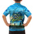 Reel Cool Dad Fishing Family Matching Puletasi and Hawaiian Shirt Father Hooked on Love and Lakeside Moments