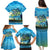 Reel Cool Dad Fishing Family Matching Puletasi and Hawaiian Shirt Father Hooked on Love and Lakeside Moments