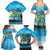 Reel Cool Dad Fishing Family Matching Summer Maxi Dress and Hawaiian Shirt Father Hooked on Love and Lakeside Moments
