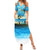 Reel Cool Dad Fishing Family Matching Summer Maxi Dress and Hawaiian Shirt Father Hooked on Love and Lakeside Moments