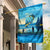 Reel Cool Dad Fishing Garden Flag Father Hooked on Love and Lakeside Moments