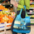 Reel Cool Dad Fishing Grocery Bag Father Hooked on Love and Lakeside Moments