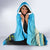 Reel Cool Dad Fishing Hooded Blanket Father Hooked on Love and Lakeside Moments