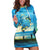 Reel Cool Dad Fishing Hoodie Dress Father Hooked on Love and Lakeside Moments