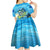 Reel Cool Dad Fishing Kid Short Sleeve Dress Father Hooked on Love and Lakeside Moments