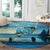 Reel Cool Dad Fishing Round Carpet Father Hooked on Love and Lakeside Moments