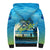 Reel Cool Dad Fishing Sherpa Hoodie Father Hooked on Love and Lakeside Moments