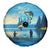 Reel Cool Dad Fishing Spare Tire Cover Father Hooked on Love and Lakeside Moments