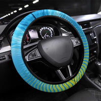 Reel Cool Dad Fishing Steering Wheel Cover Father Hooked on Love and Lakeside Moments