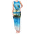 Reel Cool Dad Fishing Tank Maxi Dress Father Hooked on Love and Lakeside Moments