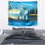 Reel Cool Dad Fishing Tapestry Father Hooked on Love and Lakeside Moments