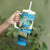 Reel Cool Dad Fishing Tumbler With Handle Father Hooked on Love and Lakeside Moments