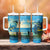 Reel Cool Dad Fishing Tumbler With Handle Father Hooked on Love and Lakeside Moments