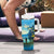Reel Cool Dad Fishing Tumbler With Handle Father Hooked on Love and Lakeside Moments