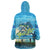 Reel Cool Dad Fishing Wearable Blanket Hoodie Father Hooked on Love and Lakeside Moments