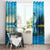 Reel Cool Dad Fishing Window Curtain Father Hooked on Love and Lakeside Moments