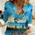 Reel Cool Dad Fishing Women Casual Shirt Father Hooked on Love and Lakeside Moments