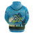 Reel Cool Dad Fishing Zip Hoodie Father Hooked on Love and Lakeside Moments